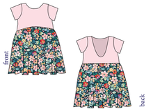 Load image into Gallery viewer, Ethereal Floral Low Back Dress