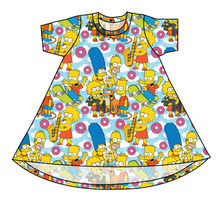 Load image into Gallery viewer, Springfield Basic T-Shirt Dress