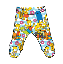 Load image into Gallery viewer, Springfield Newborn Footed Pants