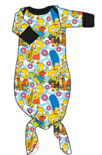 Load image into Gallery viewer, Springfield Newborn Knotted Gown
