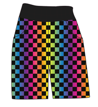 Load image into Gallery viewer, Rainbow Check Mens' Joggers and Jogger Shorts