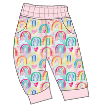 Load image into Gallery viewer, Over The Rainbow Ladies' Joggers and Jogger Shorts