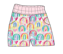 Load image into Gallery viewer, Over The Rainbow Ladies' Joggers and Jogger Shorts