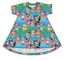 Load image into Gallery viewer, Here Come The Grannies Basic T-Shirt Dress