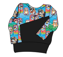 Load image into Gallery viewer, Here Come The Grannies Grow With Me Hoodie (or Crewneck)