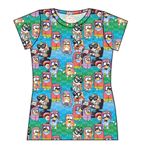 Load image into Gallery viewer, Here Come The Grannies Ladies' Basic Tee