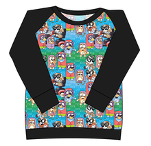 Load image into Gallery viewer, Here Come The Grannies Ladies' Classic Crewneck