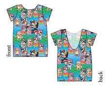 Load image into Gallery viewer, Here Come The Grannies Low Back Ballerina Tee