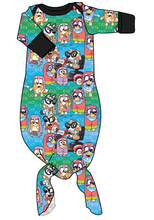 Load image into Gallery viewer, Here Come The Grannies Newborn Knotted Gown