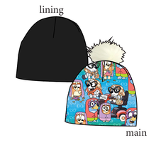 Load image into Gallery viewer, Here Come The Grannies Slouchy Beanie (Reversible!)