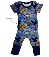 Load image into Gallery viewer, House of Eagles Grow With Me Pants And Shorts Romper