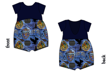 Load image into Gallery viewer, House of Eagles Low Back Romper and Bubble Romper