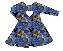 Load image into Gallery viewer, House of Eagles Molly Heart Back Twirly Dress