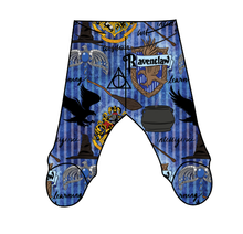 Load image into Gallery viewer, House of Eagles Newborn Footed Pants