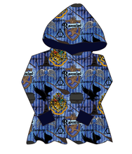 Load image into Gallery viewer, House of Eagles Peplum Hoodie (or Crewneck)