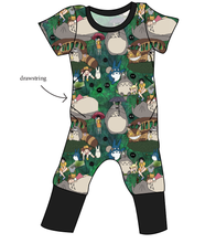Load image into Gallery viewer, King of the Forest Grow With Me Pants And Shorts Romper