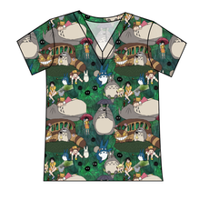 Load image into Gallery viewer, King of the Forest Ladies' Slouchy V-Neck Tee