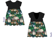 Load image into Gallery viewer, King of the Forest Low Back Dress