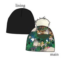 Load image into Gallery viewer, King of the Forest Slouchy Beanie (Reversible!)