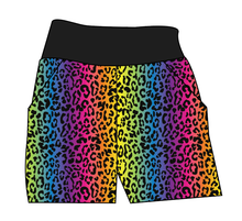 Load image into Gallery viewer, Neon Leopard Basic Joggers And Jogger Shorts