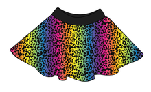Load image into Gallery viewer, Neon Leopard Circle Skirt