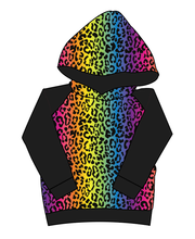 Load image into Gallery viewer, Neon Leopard Classic Hoodie (or Crewneck)