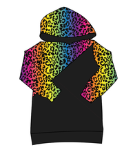 Load image into Gallery viewer, Neon Leopard Classic Hoodie (or Crewneck)
