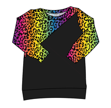 Load image into Gallery viewer, Neon Leopard Classic Hoodie (or Crewneck)