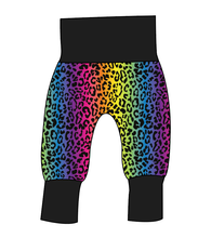 Load image into Gallery viewer, Neon Leopard Grow With Me Pants And Shorts