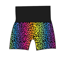 Load image into Gallery viewer, Neon Leopard Grow With Me Pants And Shorts