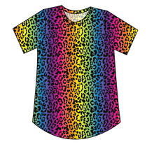 Load image into Gallery viewer, Neon Leopard Kids' Relaxed Tee