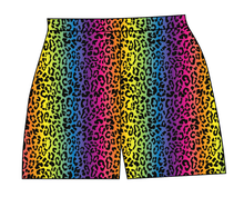 Load image into Gallery viewer, Neon Leopard Ladies' Lounge Shorts