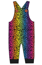 Load image into Gallery viewer, Neon Leopard Overalls and Shortalls