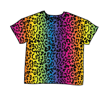 Load image into Gallery viewer, Neon Leopard Oversized Tee