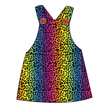 Load image into Gallery viewer, Neon Leopard Skirt-Alls