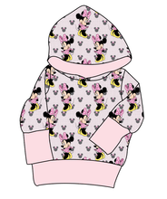 Load image into Gallery viewer, Classic Minnie Grow With Me Hoodie (or Crewneck)