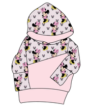 Load image into Gallery viewer, Classic Minnie Grow With Me Hoodie (or Crewneck)