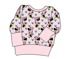 Load image into Gallery viewer, Classic Minnie Grow With Me Hoodie (or Crewneck)