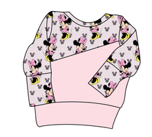 Load image into Gallery viewer, Classic Minnie Grow With Me Hoodie (or Crewneck)