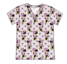Load image into Gallery viewer, Classic Minnie Ladies' Slouchy V-Neck Tee