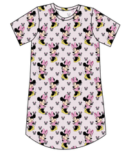 Load image into Gallery viewer, Classic Minnie Ladies' T-Shirt Dress