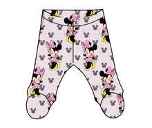 Load image into Gallery viewer, Classic Minnie Newborn Footed Pants