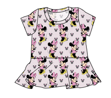 Load image into Gallery viewer, Classic Minnie Peplum Top