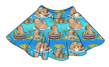 Load image into Gallery viewer, Capy Cuties Circle Skirt