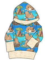 Load image into Gallery viewer, Capy Cuties Grow With Me Hoodie (or Crewneck)