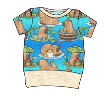 Load image into Gallery viewer, Capy Cuties Grow With Me Tee