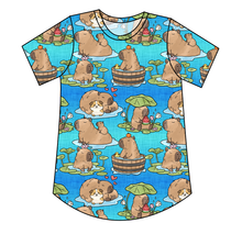 Load image into Gallery viewer, Capy Cuties Kids' Relaxed Tee