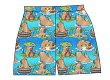 Load image into Gallery viewer, Capy Cuties Ladies' Lounge Shorts