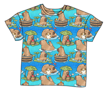 Load image into Gallery viewer, Capy Cuties Ladies' Oversized Tee