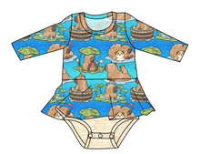 Load image into Gallery viewer, Capy Cuties Peplum Top